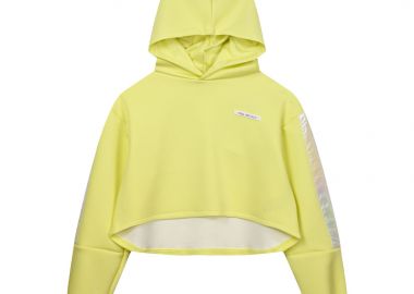 Παιδική μπλούζα μακρυμάνικη κροπ για κορίτσι | ΛΕΜΟΝΙ - Energiers - 